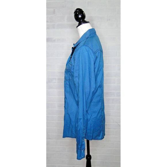 Cruel "The Knotty Girl"‎ Pearl Snap Size Large Made In Vietnam 100% Cotton NWT - Picture 3 of 8